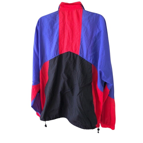 Vintage Nike Track Jacket Adult XL Mens Retro 90s Blue Windbreaker - Picture 3 of 11